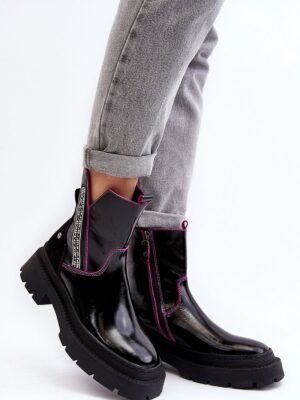 Heeled low shoes model 190707 Step in style