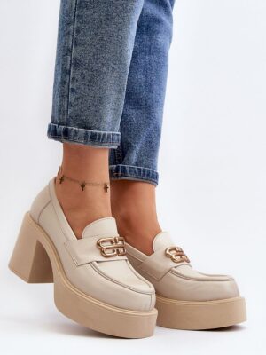 Heeled low shoes model 192289 Step in style