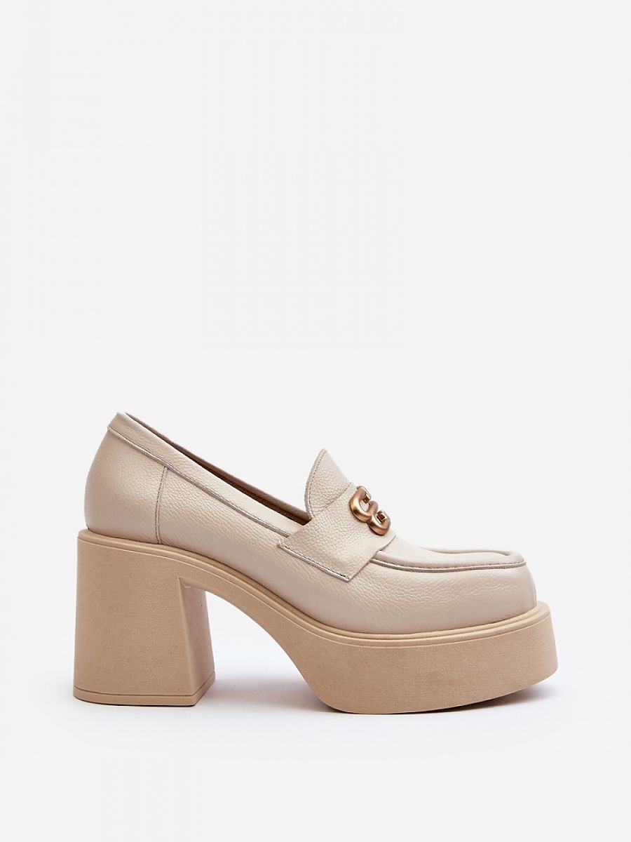 Heeled low shoes model 192289 Step in style - Imagen 3