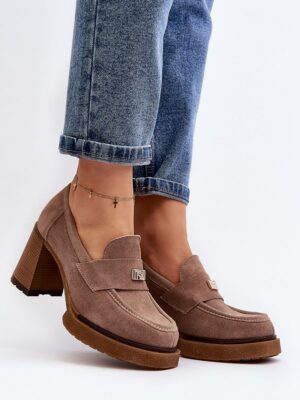 Heeled low shoes model 192294 Step in style