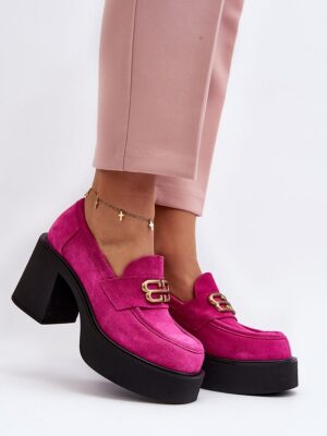 Heeled low shoes model 192917 Step in style