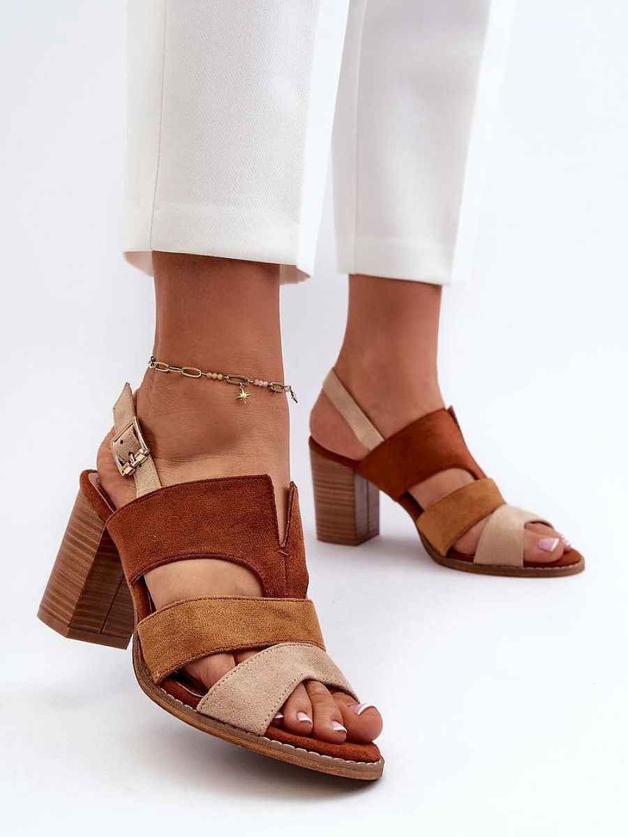 Heel sandals model 196629 Step in style - Imagen 3