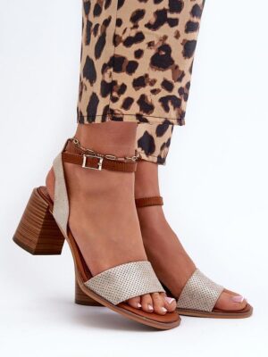 Heel sandals model 197901 Step in style