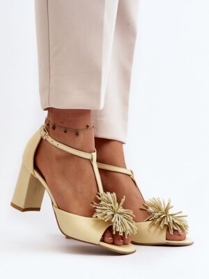 Heel sandals model 198793 Step in style