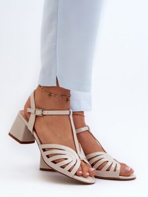 Heel sandals model 198814 Step in style