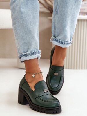 Heeled low shoes model 199316 Step in style