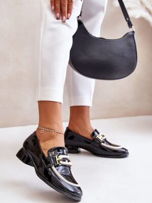 Heeled low shoes model 201142 Step in style