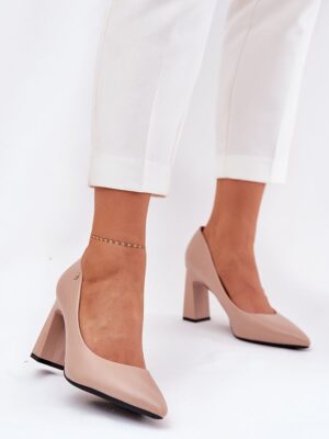 Block heel pumps model 209780 Step in style