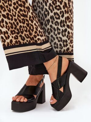 Heel sandals model 210801 Step in style