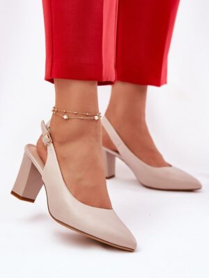 Block heel pumps model 211981 Step in style