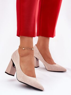 Block heel pumps model 212335 Step in style