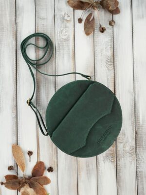 Natural leather bag model 191527 Galanter