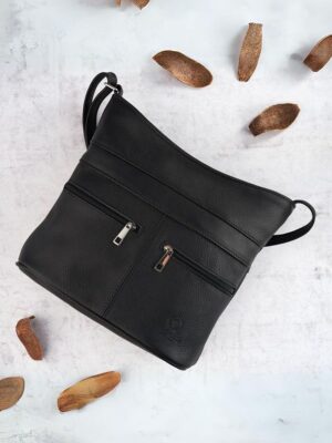 Natural leather bag model 193248 Galanter