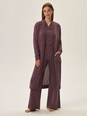 Long bathrobe model 199461 Henderson