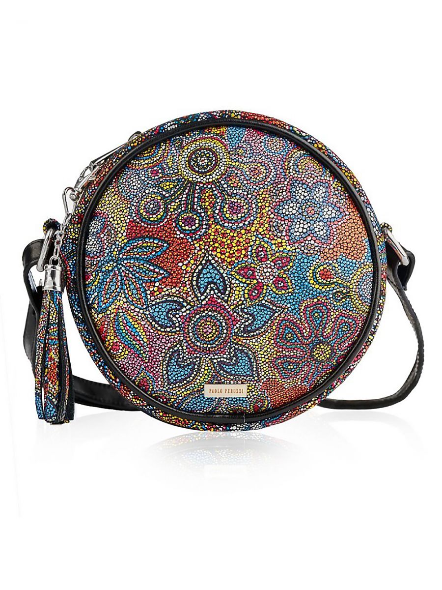 Natural leather bag model 173154 Galanter