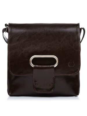 Natural leather bag model 173189 Galanter